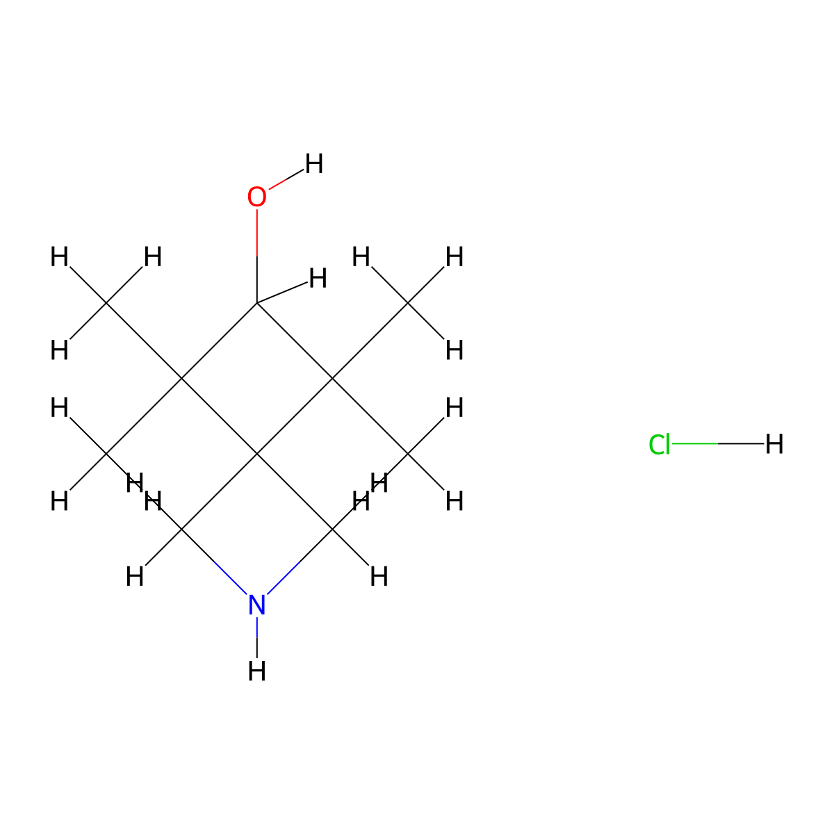 5,5,7,7-Tetramethyl-2-azaspiro[3.3]heptan-6-ol hydrochloride molecular structure, CAS 3048734-61-5