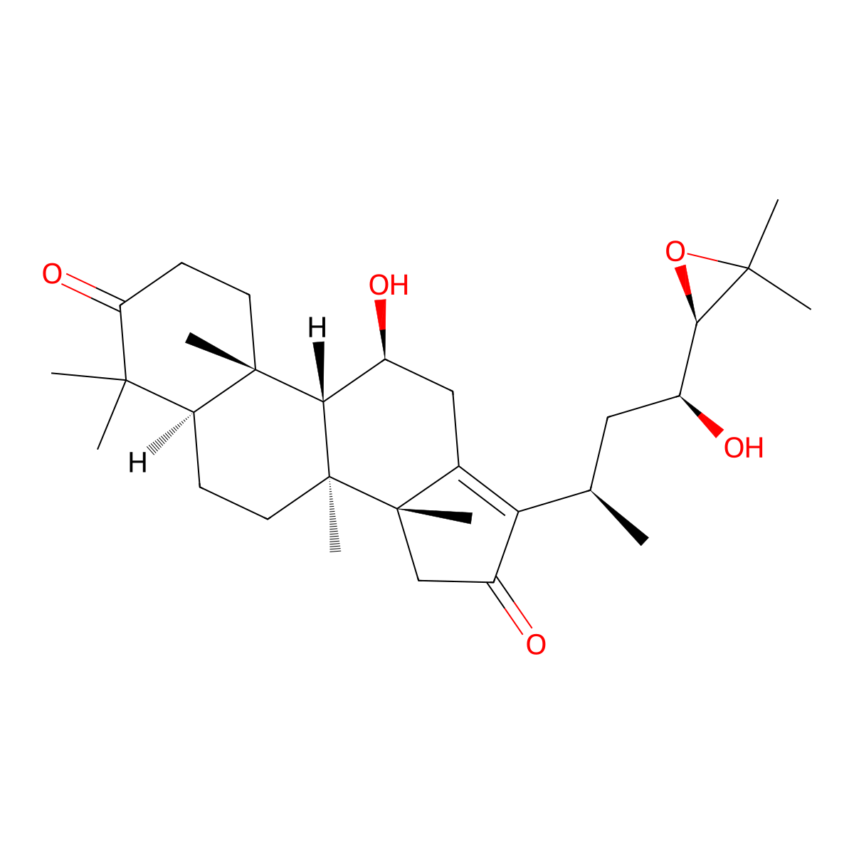 Alisol C molecular structure, CAS 30489-27-1
