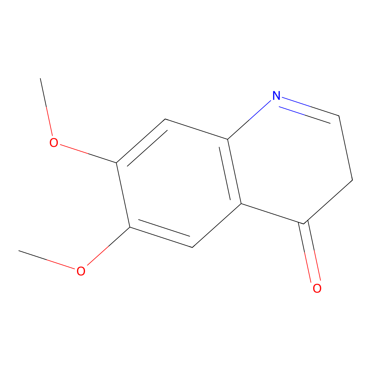 6,7-dimethoxyquinolin-4(3H)-one molecular structure, CAS 304904-61-8