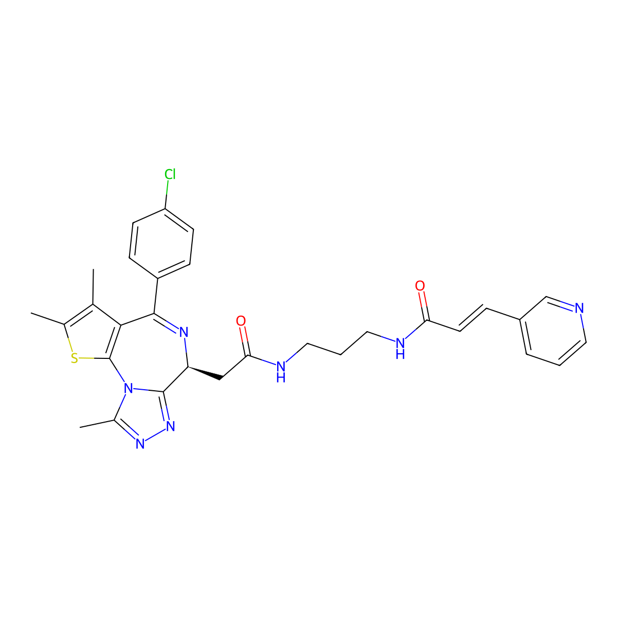 Brd4/nampt-IN-1 molecular structure, CAS 3049218-28-9