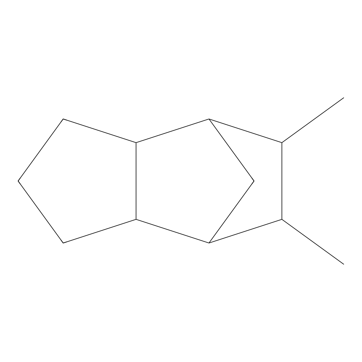 Octahydrodimethyl-4,7-methano-1H-indene molecular structure, CAS 30496-78-7