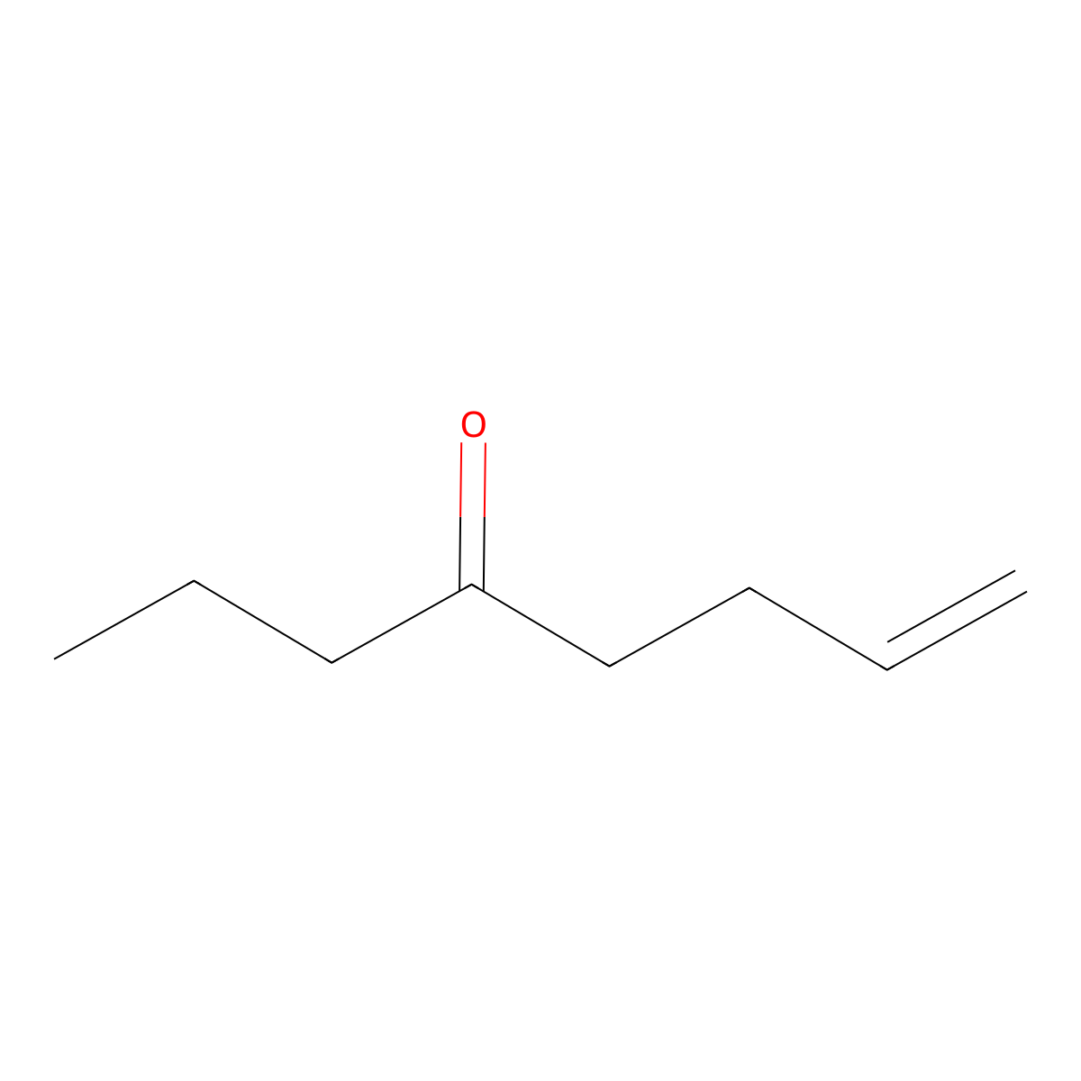 Oct-7-en-4-one molecular structure, CAS 30503-12-9