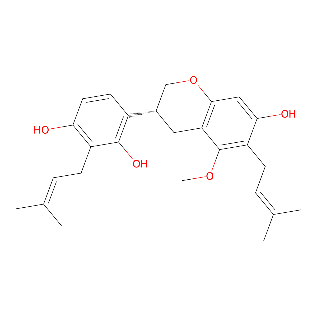 (+)-Licoricidin molecular structure, CAS 30508-27-1