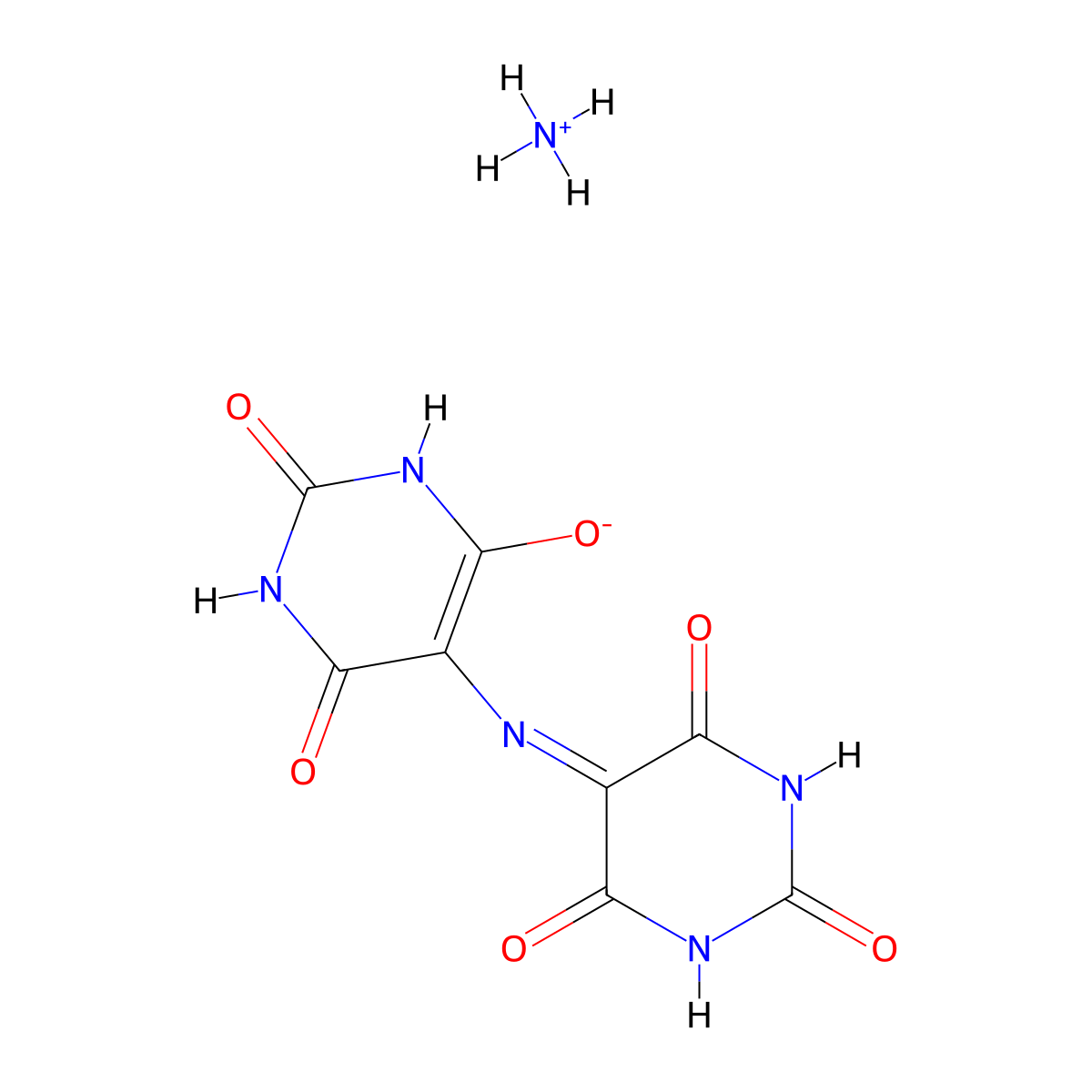 Murexide molecular structure, CAS 3051-09-0