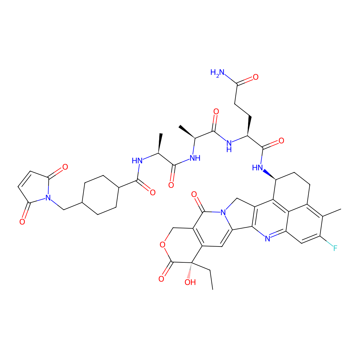 MCC-AAQ-Exa molecular structure, CAS 3052836-65-1