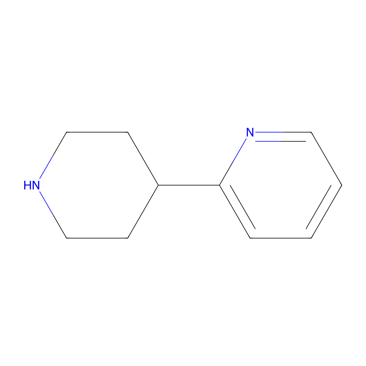 2-(Piperidin-4-yl)pyridine molecular structure, CAS 30532-37-7