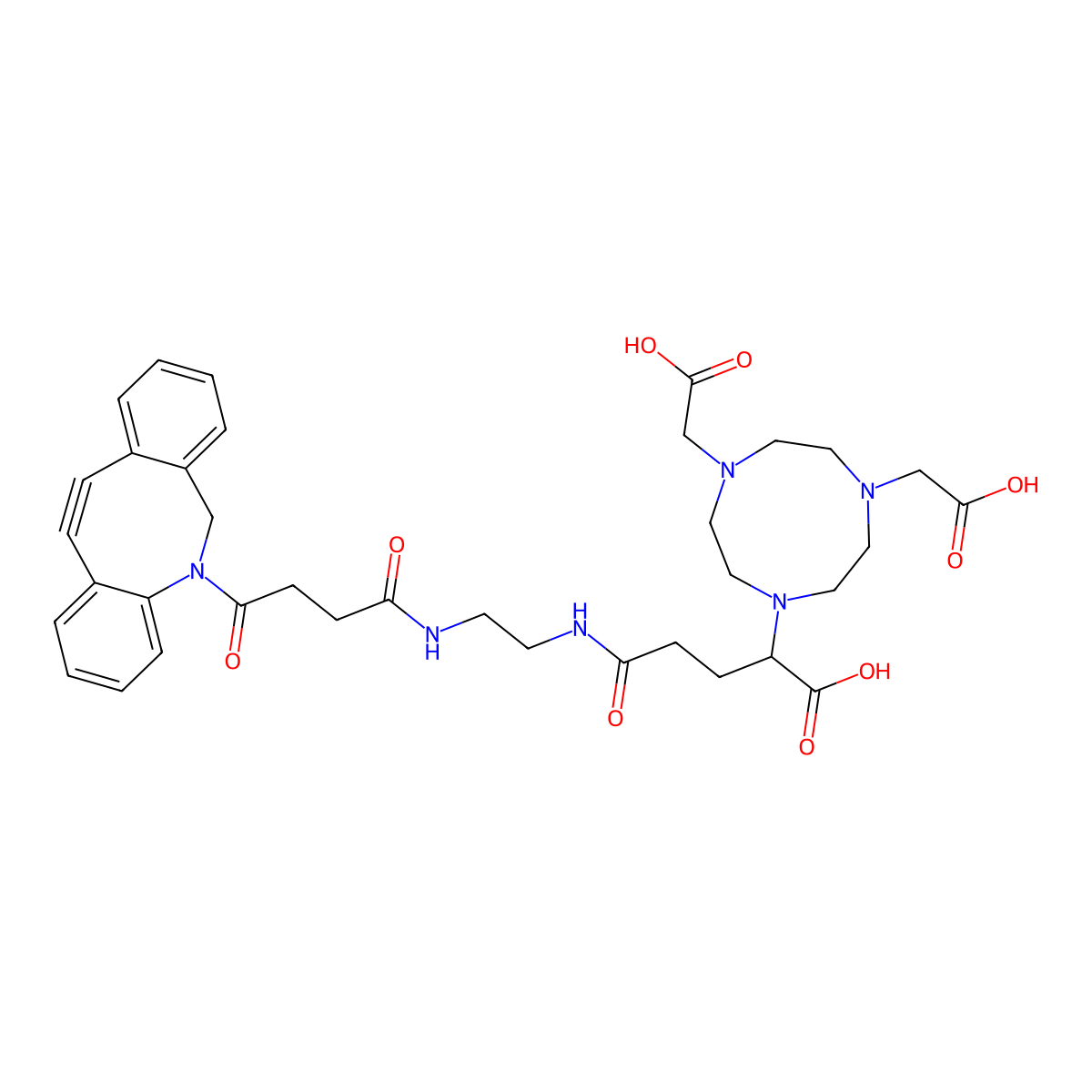 Dbco-EN-nodaga molecular structure, CAS 3053227-78-1