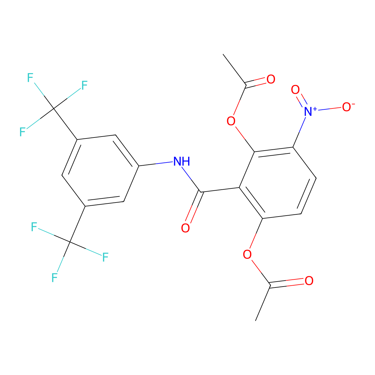 Flurantel molecular structure, CAS 30533-89-2