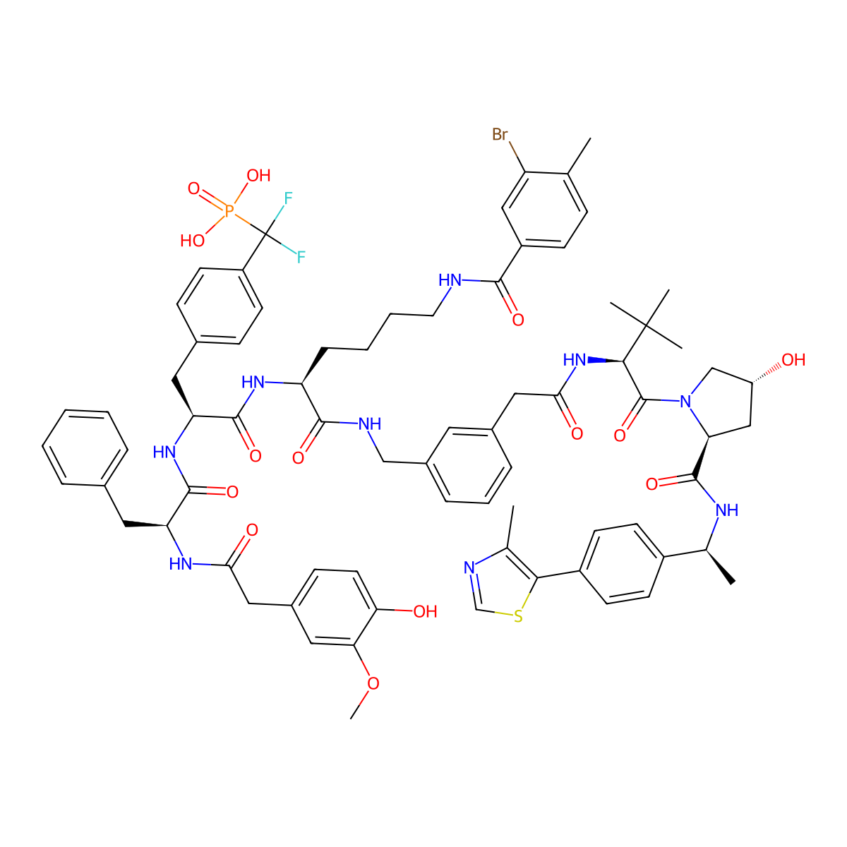 DU-14 (Ptp1B/TC-ptp protac) molecular structure, CAS 3053413-58-1