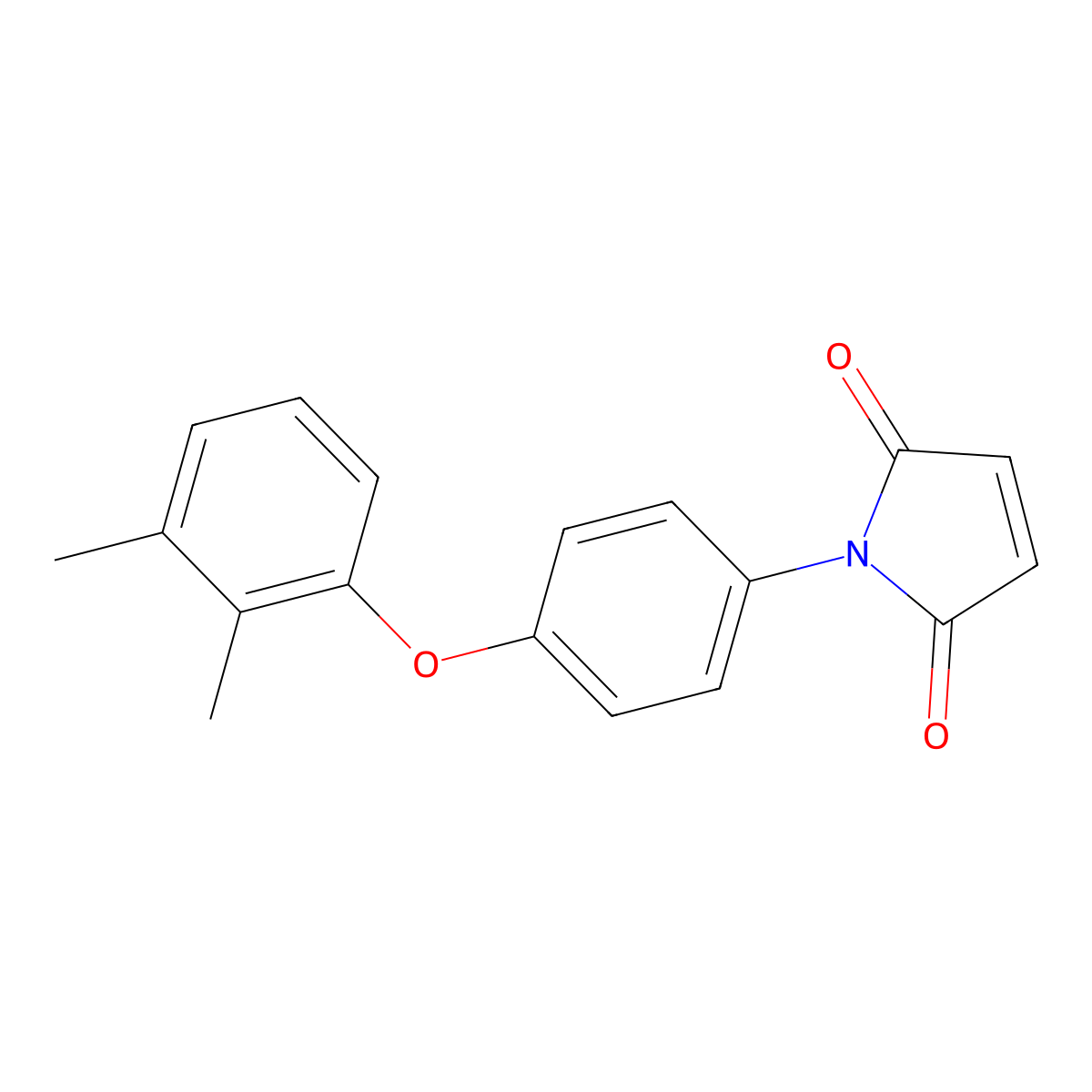 1-[4-(2,3-Dimethylphenoxy)phenyl]pyrrole-2,5-dione molecular structure, CAS 305349-66-0
