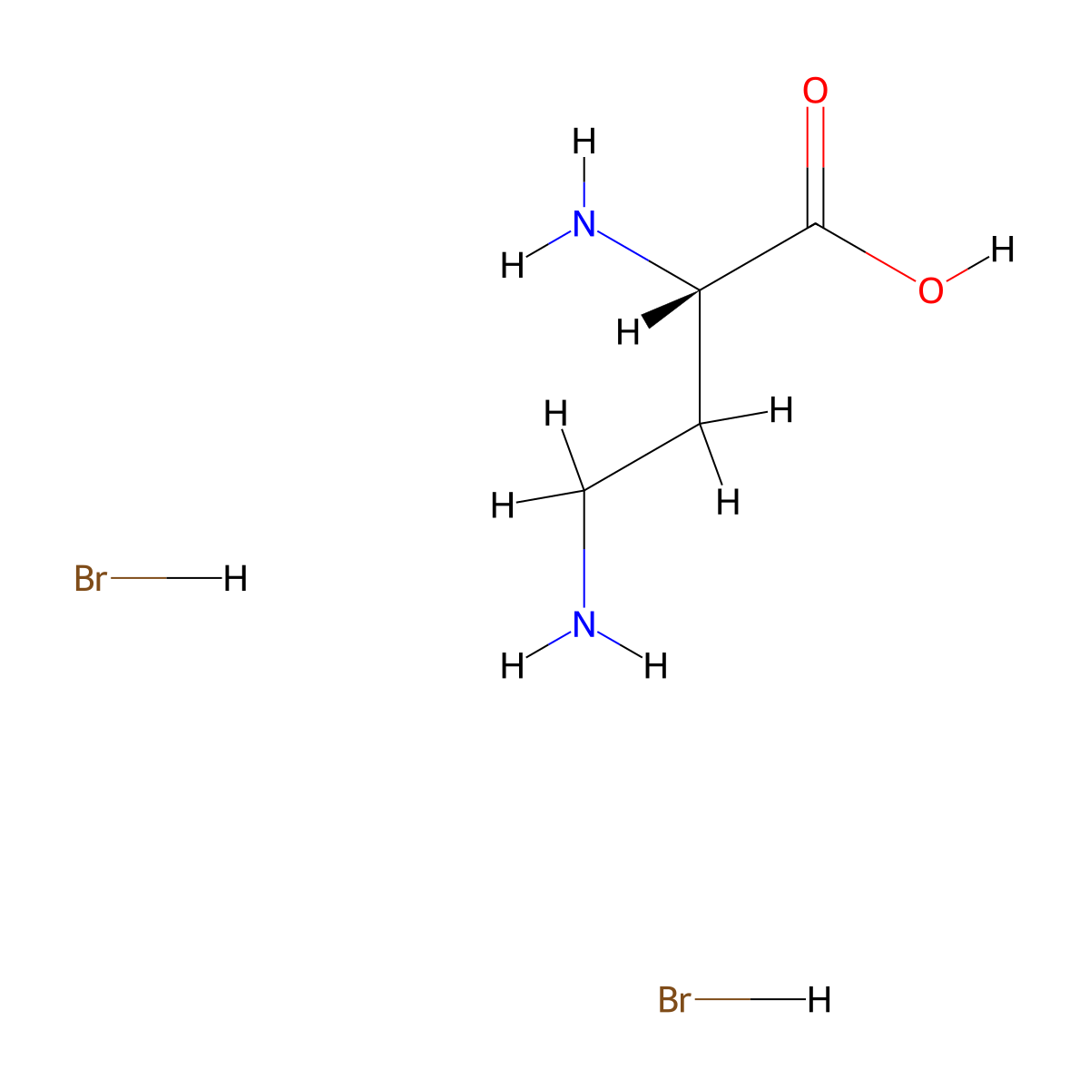 L-2,4-Diaminobutyric acid 2hbr molecular structure, CAS 3053676-84-6