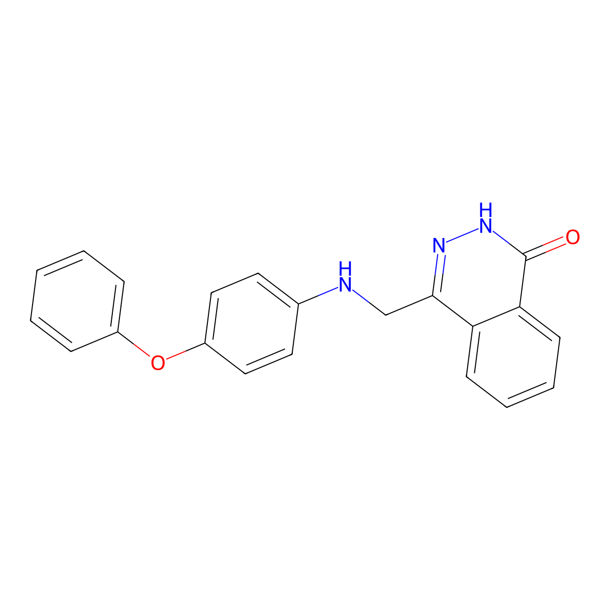 4-((4-Phenoxyanilino)methyl)-1(2H)-phthalazinone molecular structure, CAS 305368-10-9
