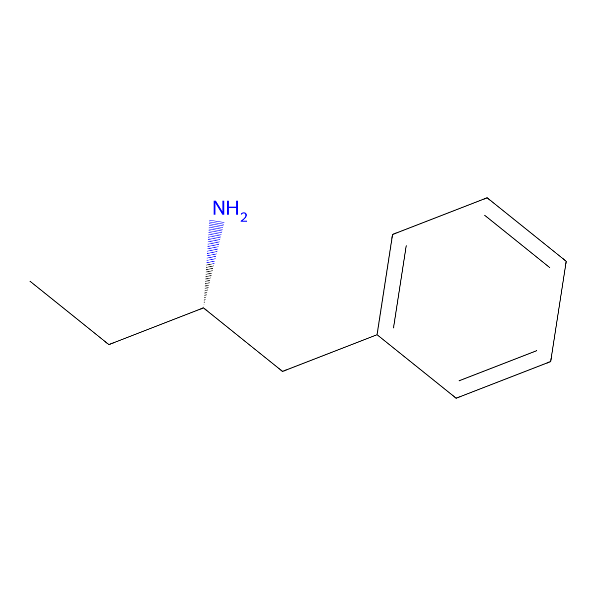 1-Benzyl-(R)-Propylamine molecular structure, CAS 30543-90-9