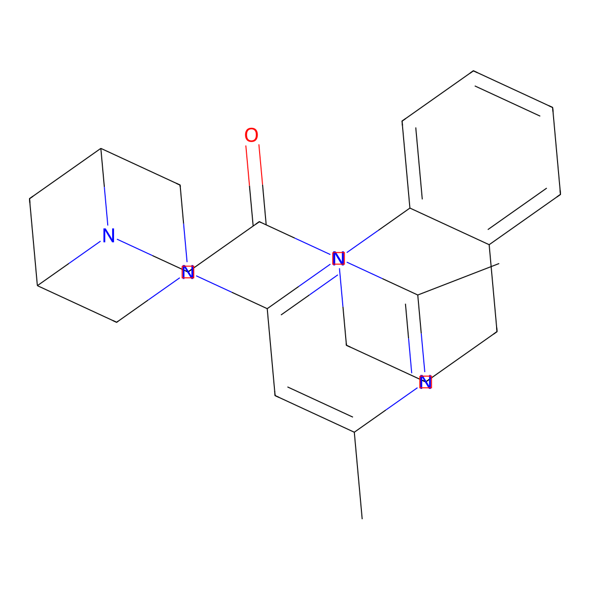 2-[3-(2,6-Dimethylpyrimidin-4-yl)-3,6-diazabicyclo[3.1.1]heptan-6-yl]-1-(1,2,3,4-tetrahydroquinolin-1-yl)ethan-1-one molecular structure, CAS 3054406-20-8