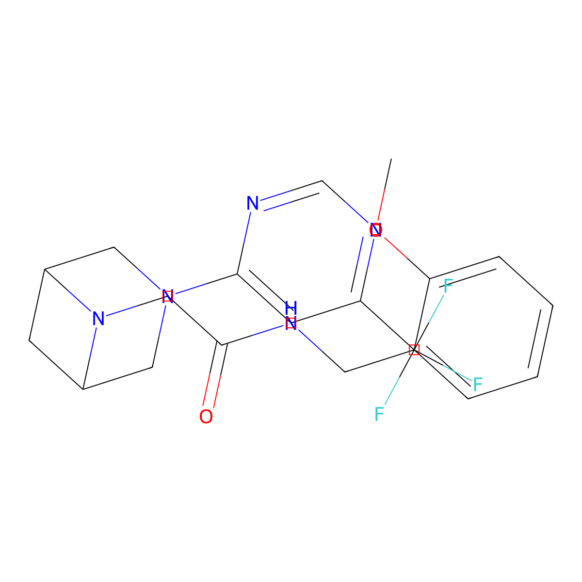 N-[(2-methoxyphenyl)methyl]-2-{3-[6-(trifluoromethyl)pyrimidin-4-yl]-3,6-diazabicyclo[3.1.1]heptan-6-yl}acetamide molecular structure, CAS 3054438-21-7