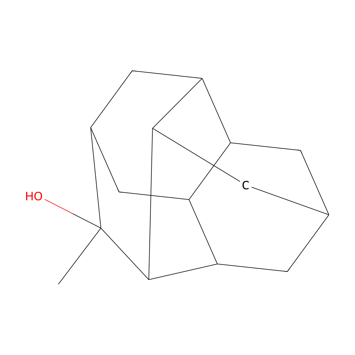 3-Methyl-3-diadamantol molecular structure, CAS 30545-26-7