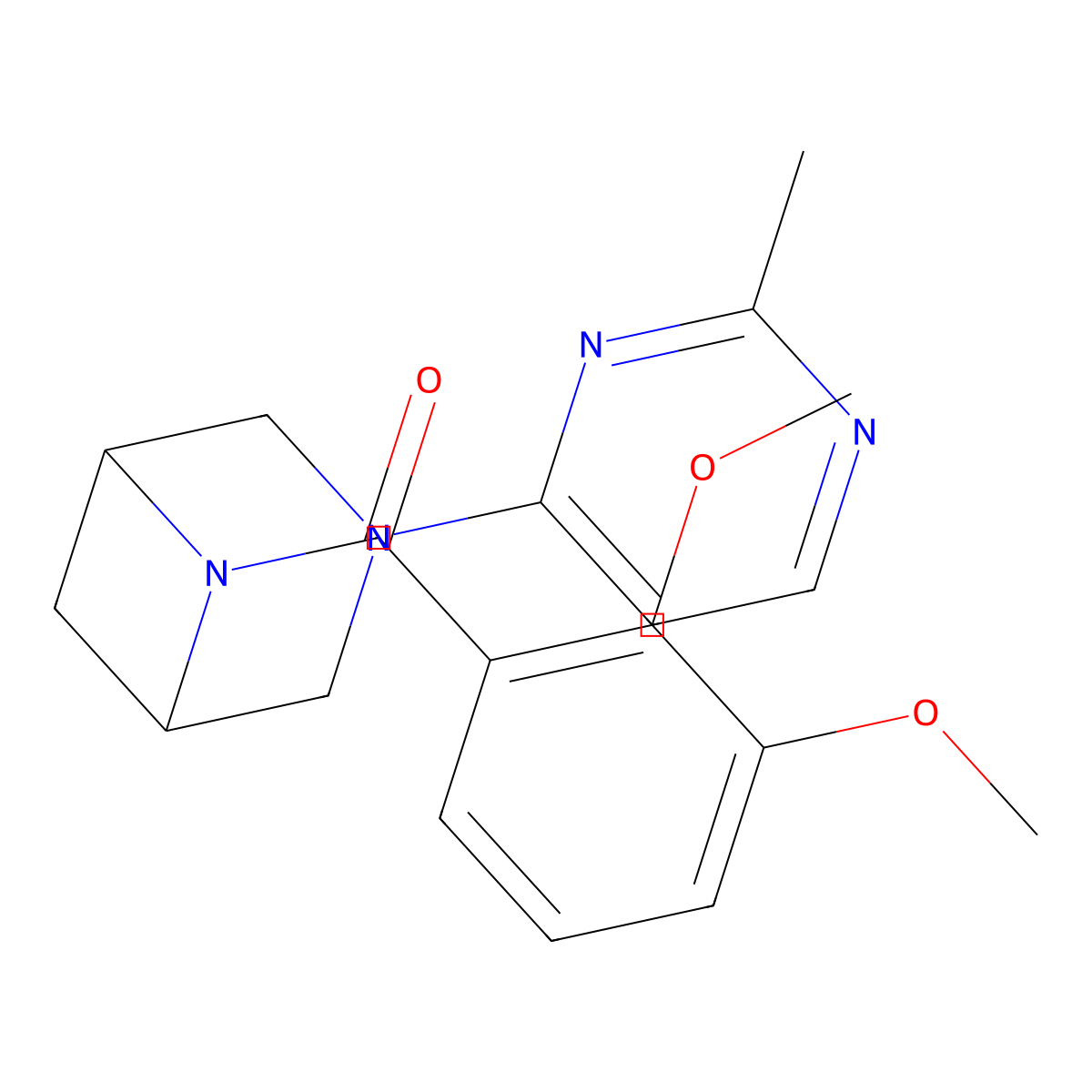 6-(2,3-Dimethoxybenzoyl)-3-(2-methylpyrimidin-4-yl)-3,6-diazabicyclo[3.1.1]heptane molecular structure, CAS 3054540-44-9