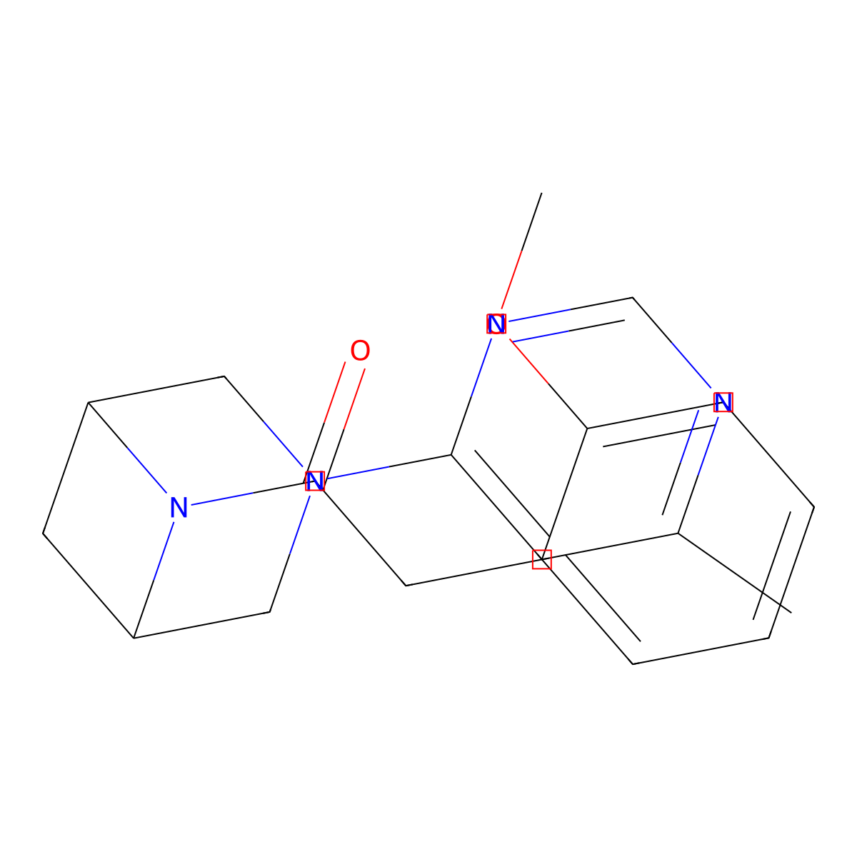 2-(2-Methoxyphenyl)-1-[3-(6-methylpyrimidin-4-yl)-3,6-diazabicyclo[3.1.1]heptan-6-yl]ethan-1-one molecular structure, CAS 3054555-12-0