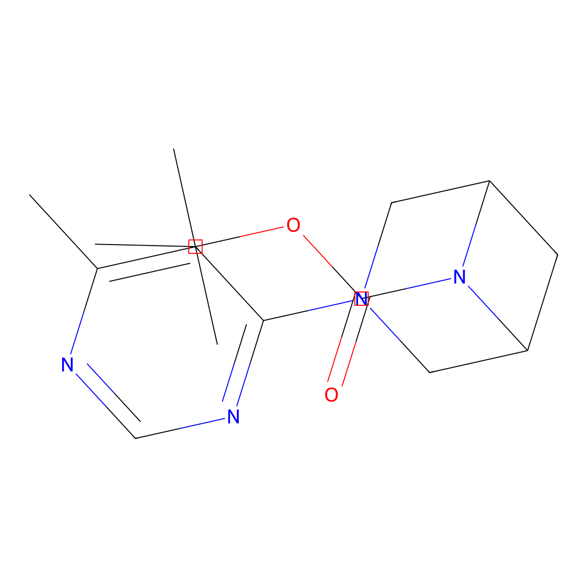 Tert-butyl 3-(6-methylpyrimidin-4-yl)-3,6-diazabicyclo[3.1.1]heptane-6-carboxylate molecular structure, CAS 3054562-46-5