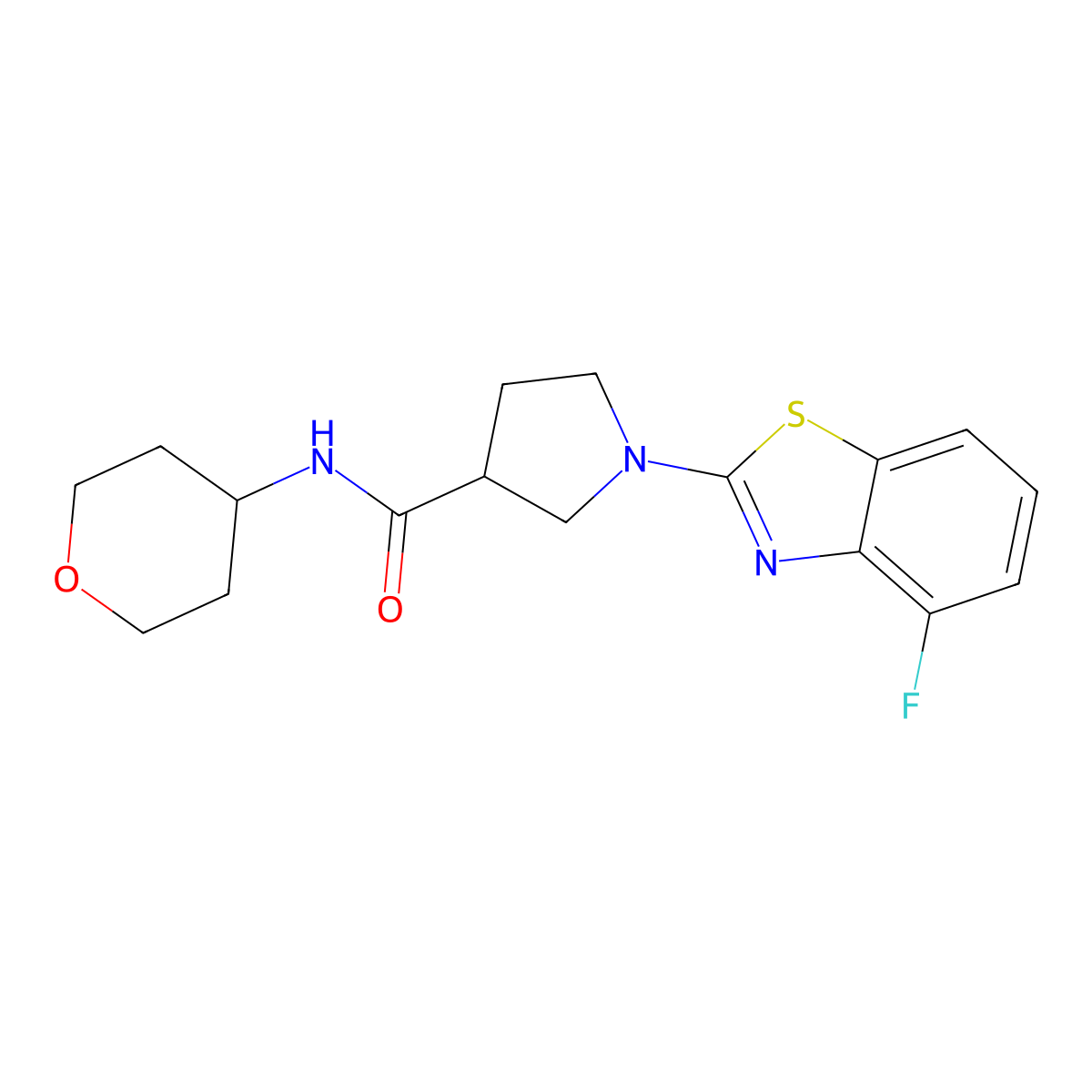 1-(Thiomorpholin-4-yl)-2-{1-[2-(trifluoromethyl)pyridin-4-yl]piperidin-4-yl}ethan-1-one molecular structure, CAS 3054574-00-1