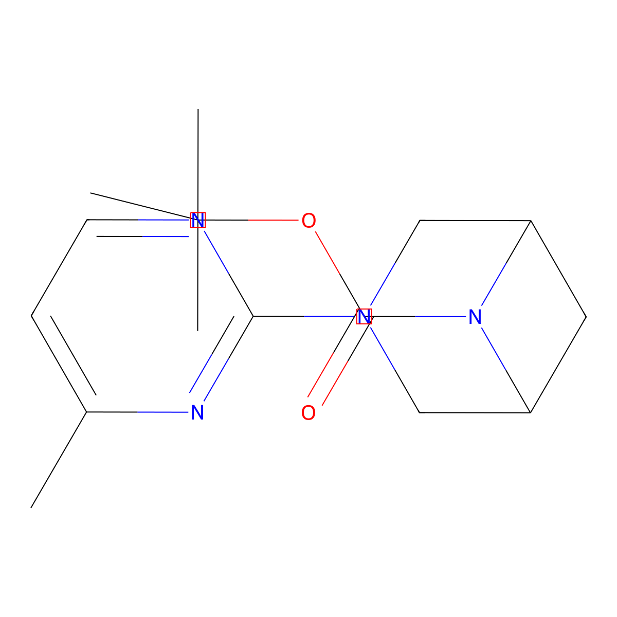 Tert-butyl 3-(4-methylpyrimidin-2-yl)-3,6-diazabicyclo[3.1.1]heptane-6-carboxylate molecular structure, CAS 3054584-65-2