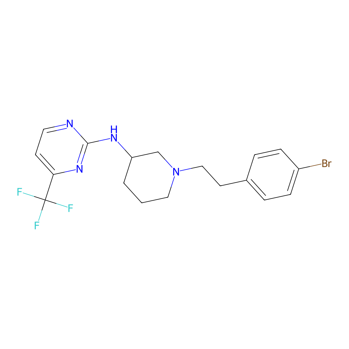 2-{3-[methyl(4-methylpyrimidin-2-yl)amino]pyrrolidine-1-carbonyl}-4H-chromen-4-one molecular structure, CAS 3054592-23-0