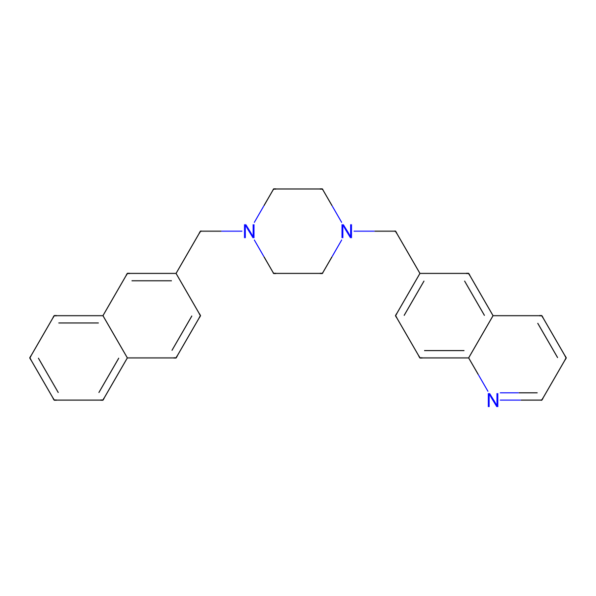 N-(2,3-dichlorophenyl)-2-{4-[(quinolin-6-yl)methyl]piperazin-1-yl}acetamide molecular structure, CAS 3054598-35-2