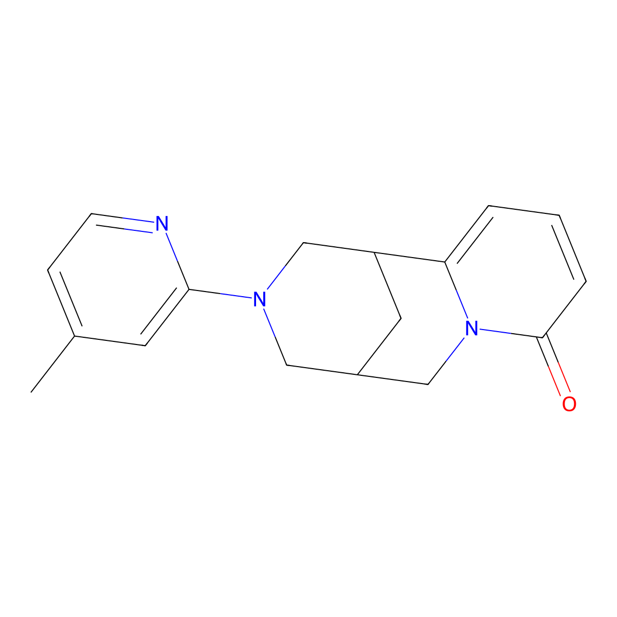 11-(4-Methylpyridin-2-yl)-7,11-diazatricyclo[7.3.1.0(2),]trideca-2,4-dien-6-one molecular structure, CAS 3054607-62-1