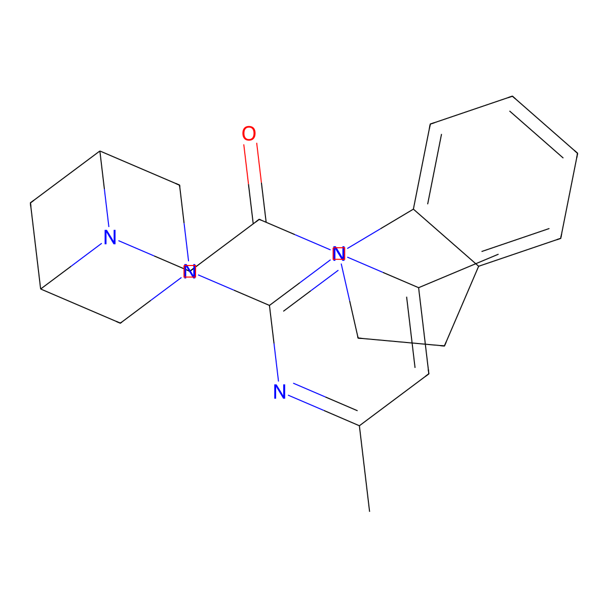1-(2,3-dihydro-1H-indol-1-yl)-2-[3-(4,6-dimethylpyrimidin-2-yl)-3,6-diazabicyclo[3.1.1]heptan-6-yl]ethan-1-one molecular structure, CAS 3054610-41-9