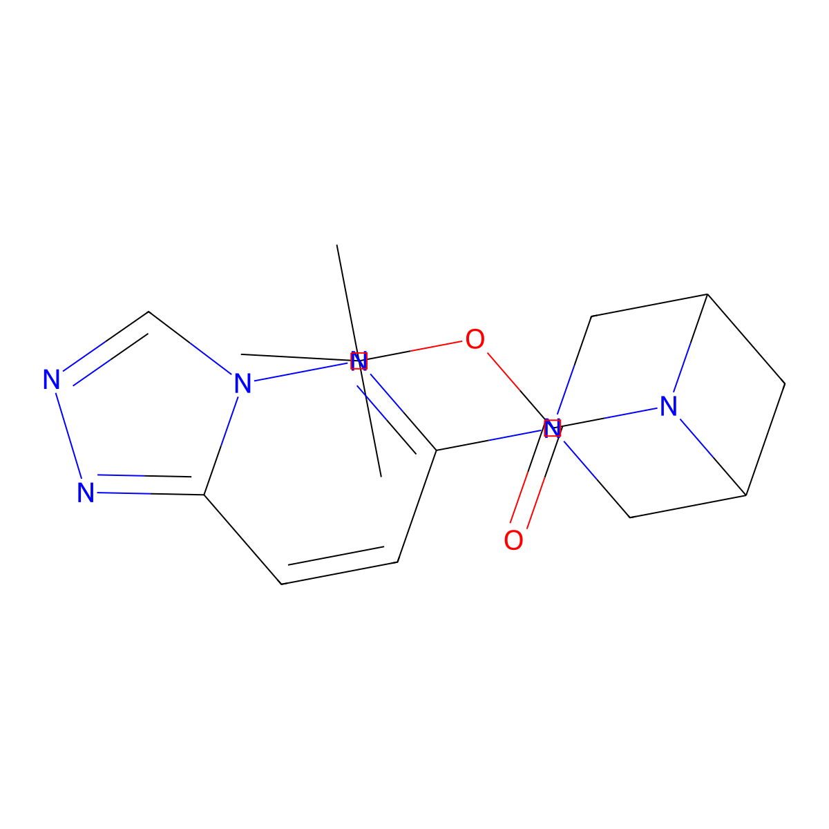 Tert-butyl 3-{[1,2,4]triazolo[4,3-b]pyridazin-6-yl}-3,6-diazabicyclo[3.1.1]heptane-6-carboxylate molecular structure, CAS 3054617-84-1
