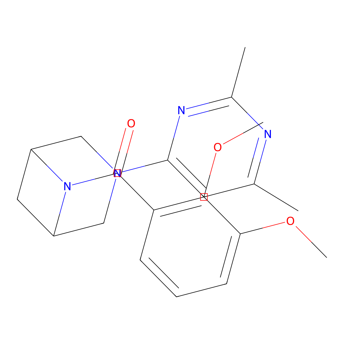6-(2,3-Dimethoxybenzoyl)-3-(2,6-dimethylpyrimidin-4-yl)-3,6-diazabicyclo[3.1.1]heptane molecular structure, CAS 3054632-71-9