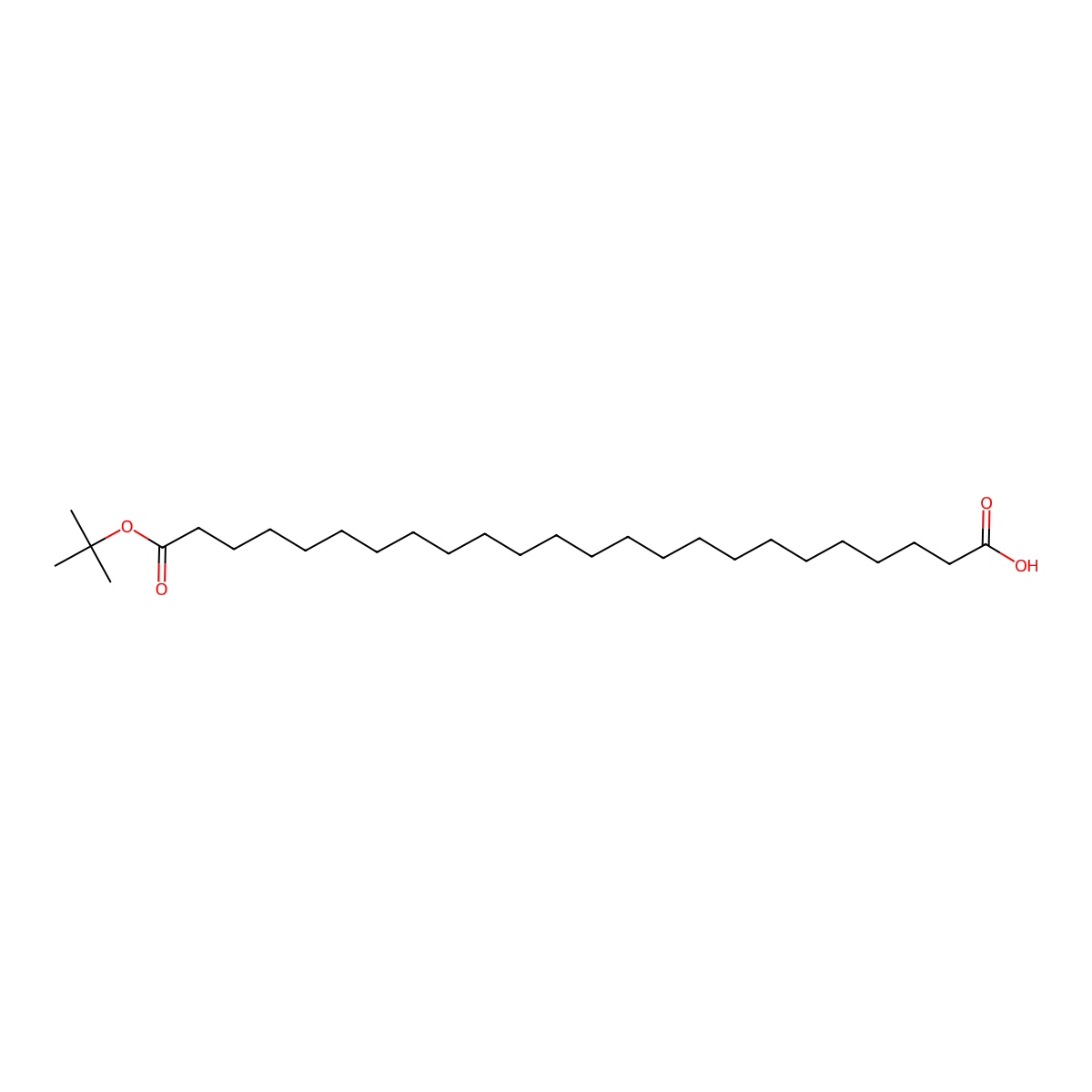 24-(tert-Butoxy)-24-oxotetracosanoic acid molecular structure, CAS 3055107-13-3