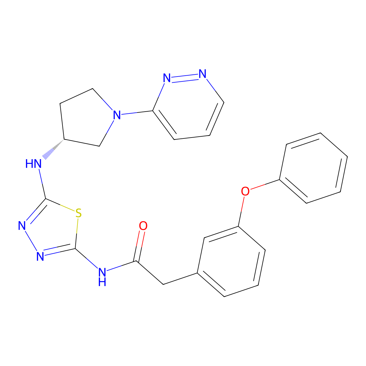 Glutaminase C-IN-2 molecular structure, CAS 3056437-77-2