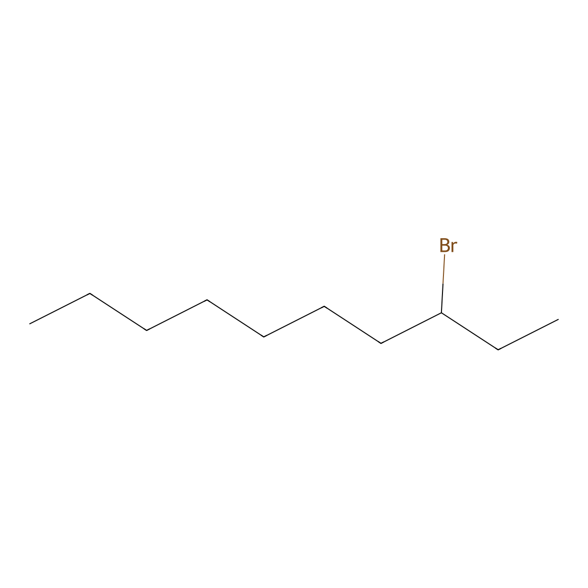 3-Bromodecane molecular structure, CAS 30571-71-2