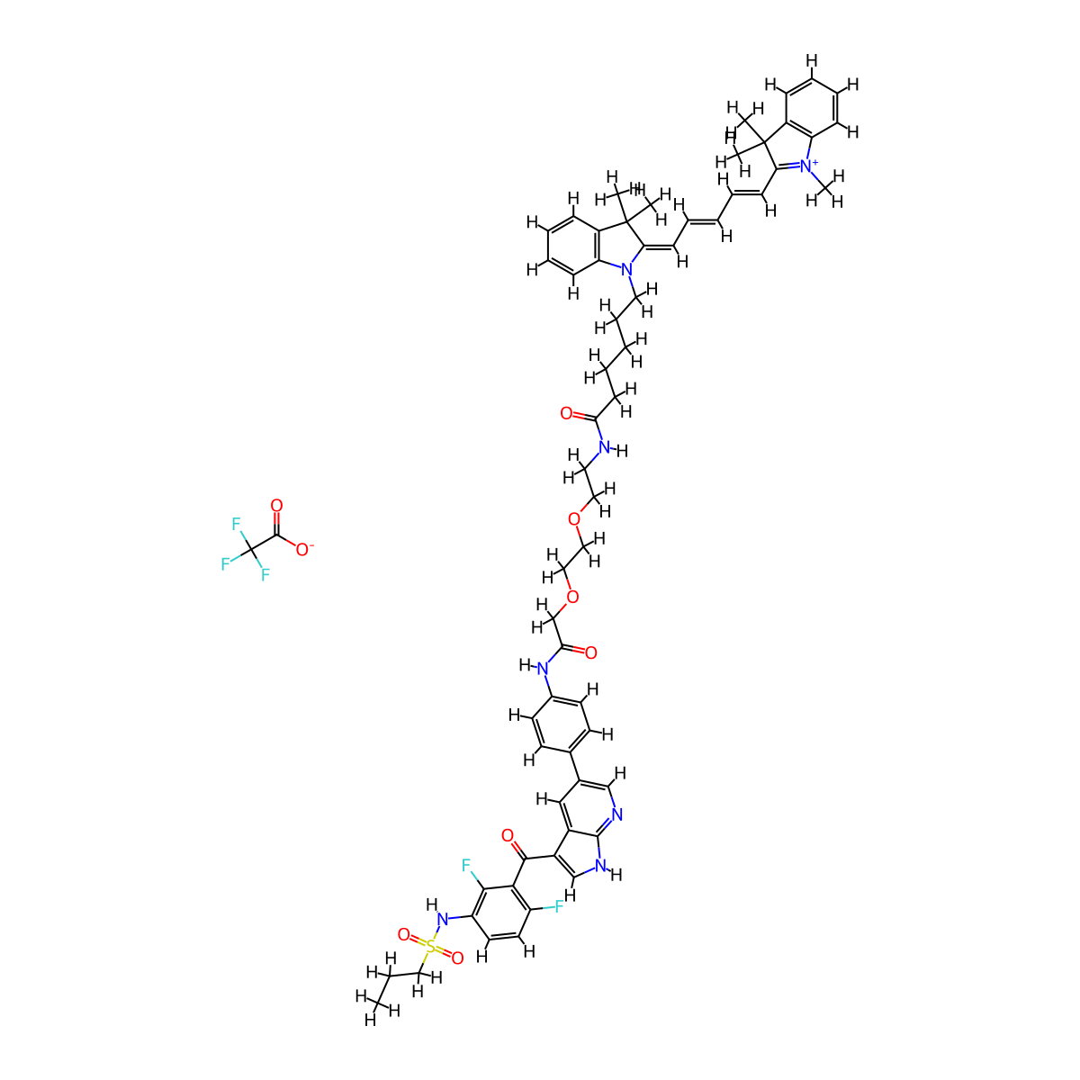 Vem-L-Cy5 molecular structure, CAS 3057544-65-4