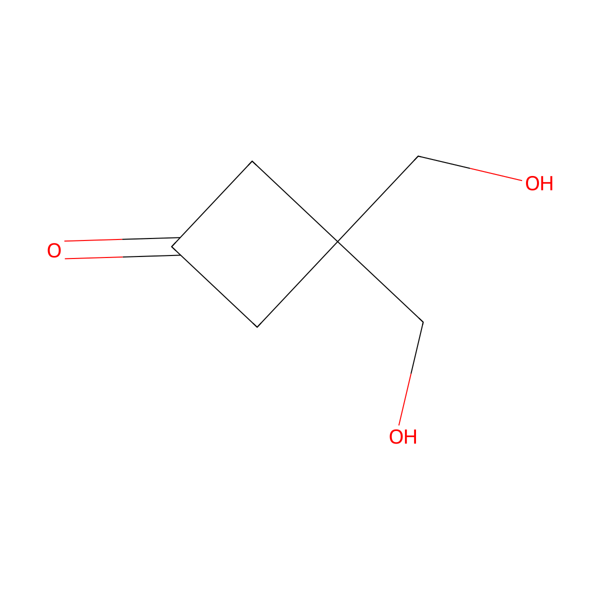 3,3-Bis(hydroxymethyl)cyclobutanone molecular structure, CAS 305819-01-6