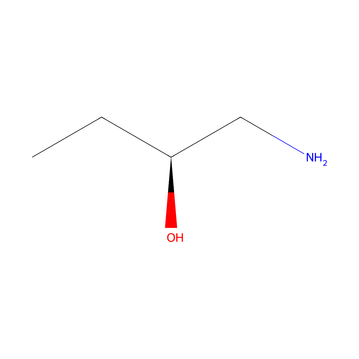 (2S)-1-Amino-2-butanol molecular structure, CAS 30608-63-0