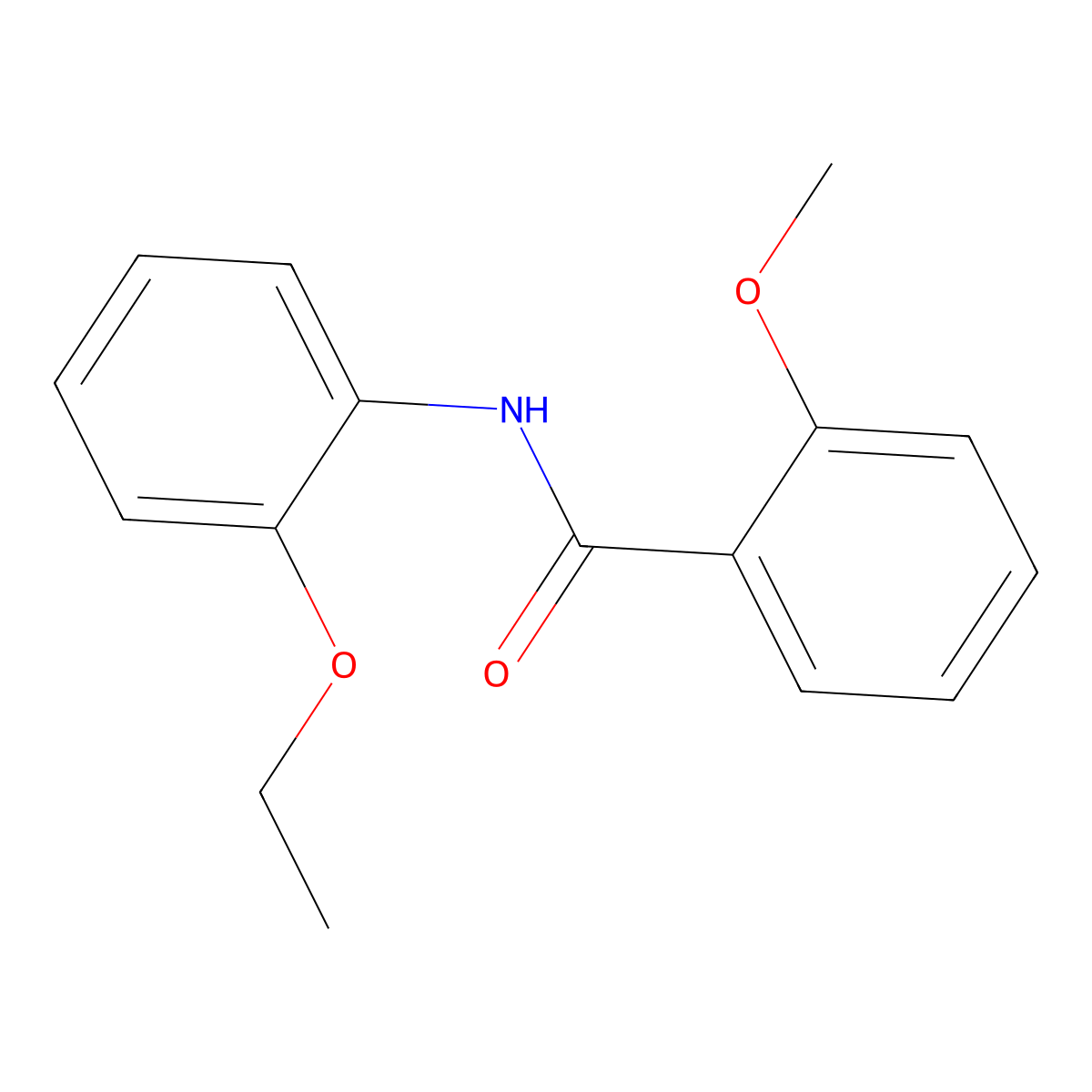N-(2-ethoxyphenyl)-2-methoxybenzamide molecular structure, CAS 306279-65-2