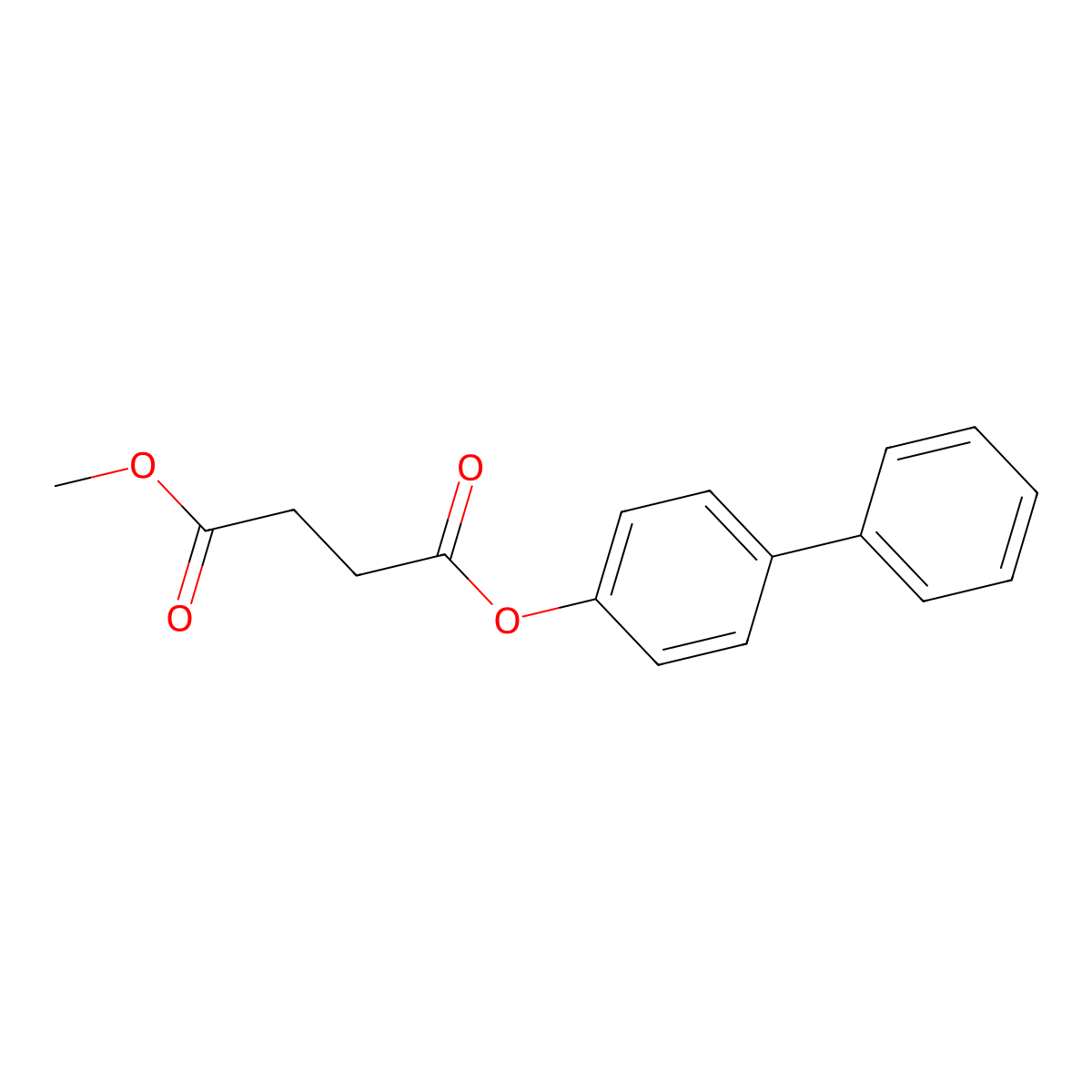 1-[1,1'-Biphenyl]-4-yl 4-methyl succinate molecular structure, CAS 306325-31-5