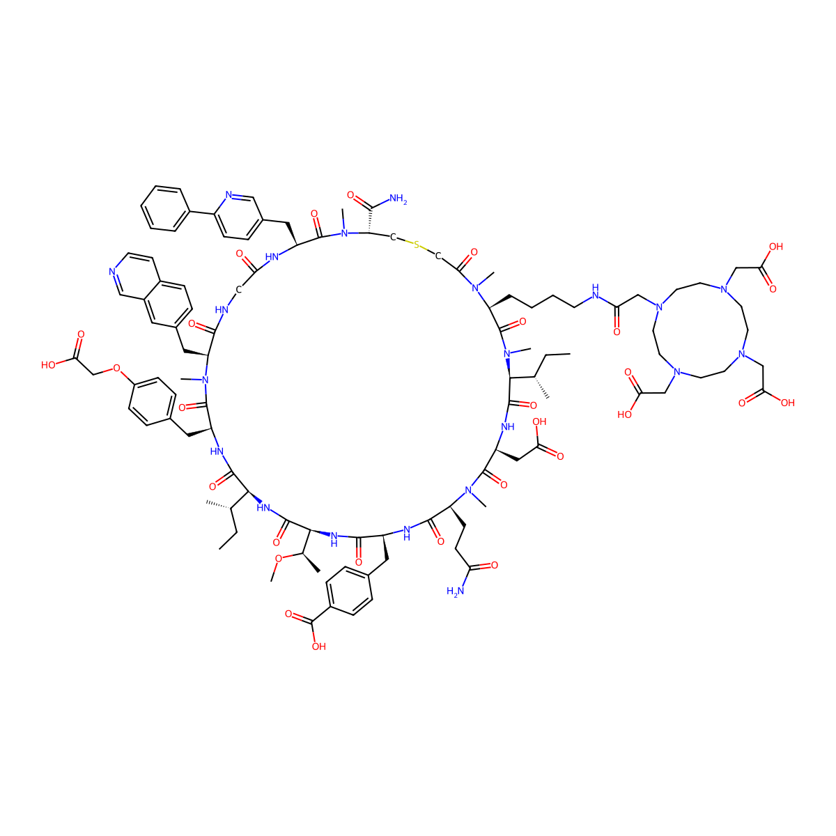 GPC3 peptide molecular structure, CAS 3066439-94-6