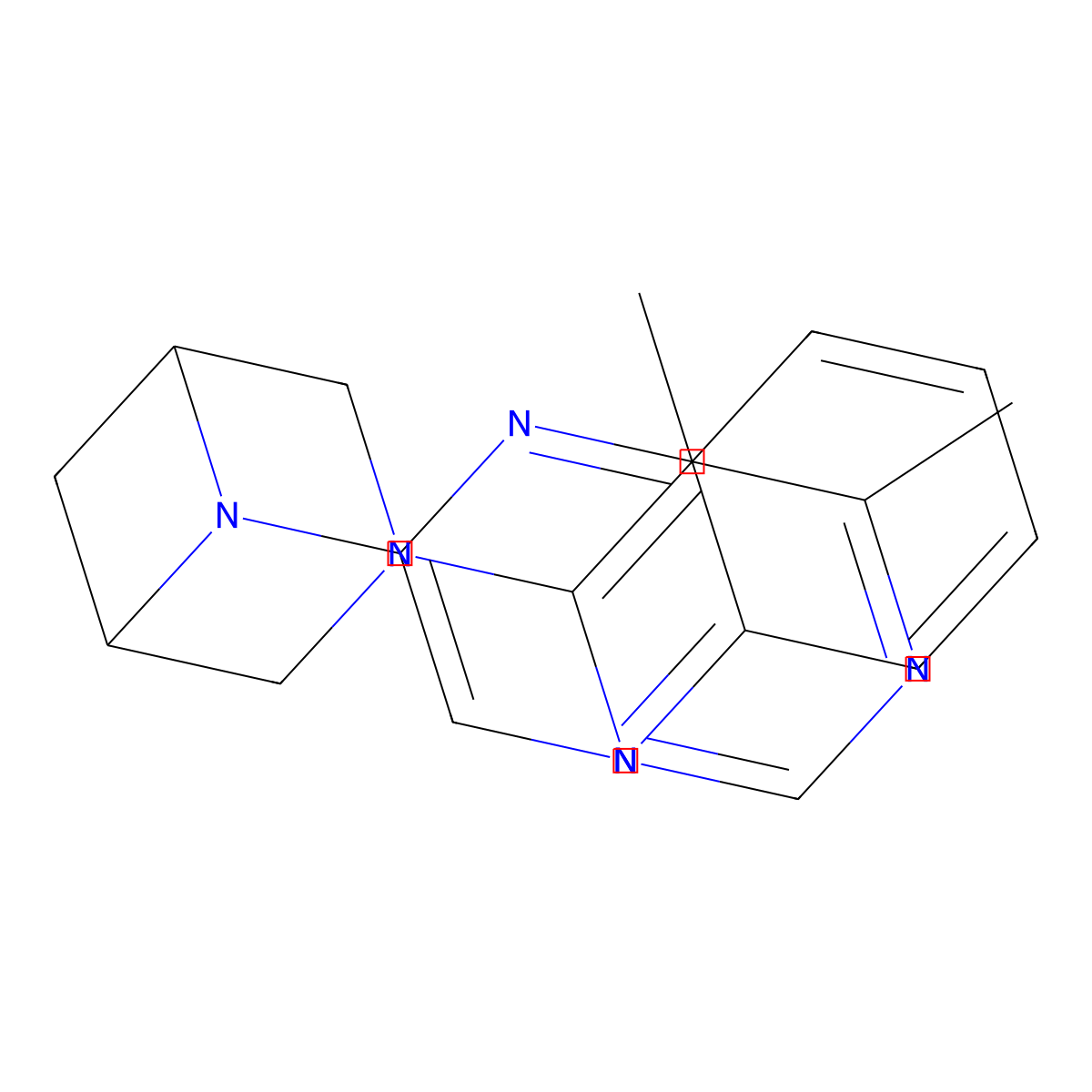 2-[3-(5,6-Dimethylpyrimidin-4-yl)-3,6-diazabicyclo[3.1.1]heptan-6-yl]quinoxaline molecular structure, CAS 3066724-02-2