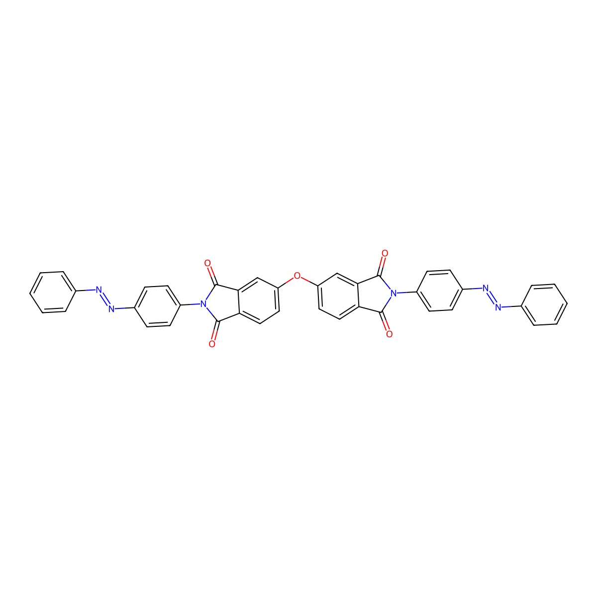 5,5'-oxybis[2-{4-[(E)-phenyldiazenyl]phenyl}-1H-isoindole-1,3(2H)-dione] molecular structure, CAS 306767-00-0