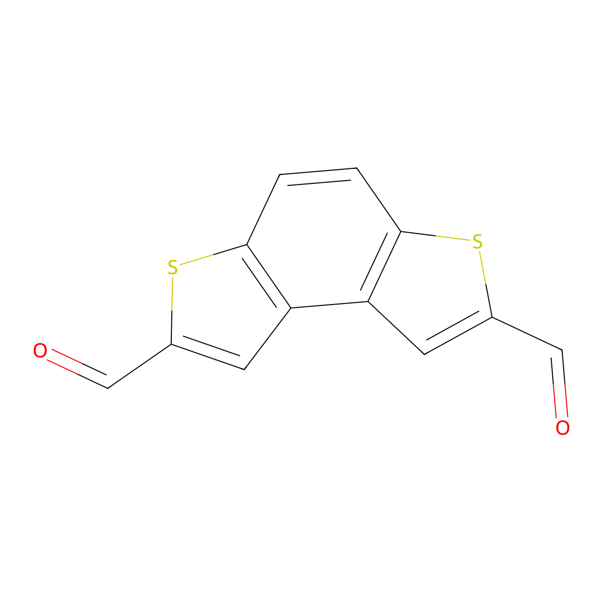 Thieno[3,2-e][1]benzothiole-2,7-dicarbaldehyde molecular structure, CAS 30689-47-5