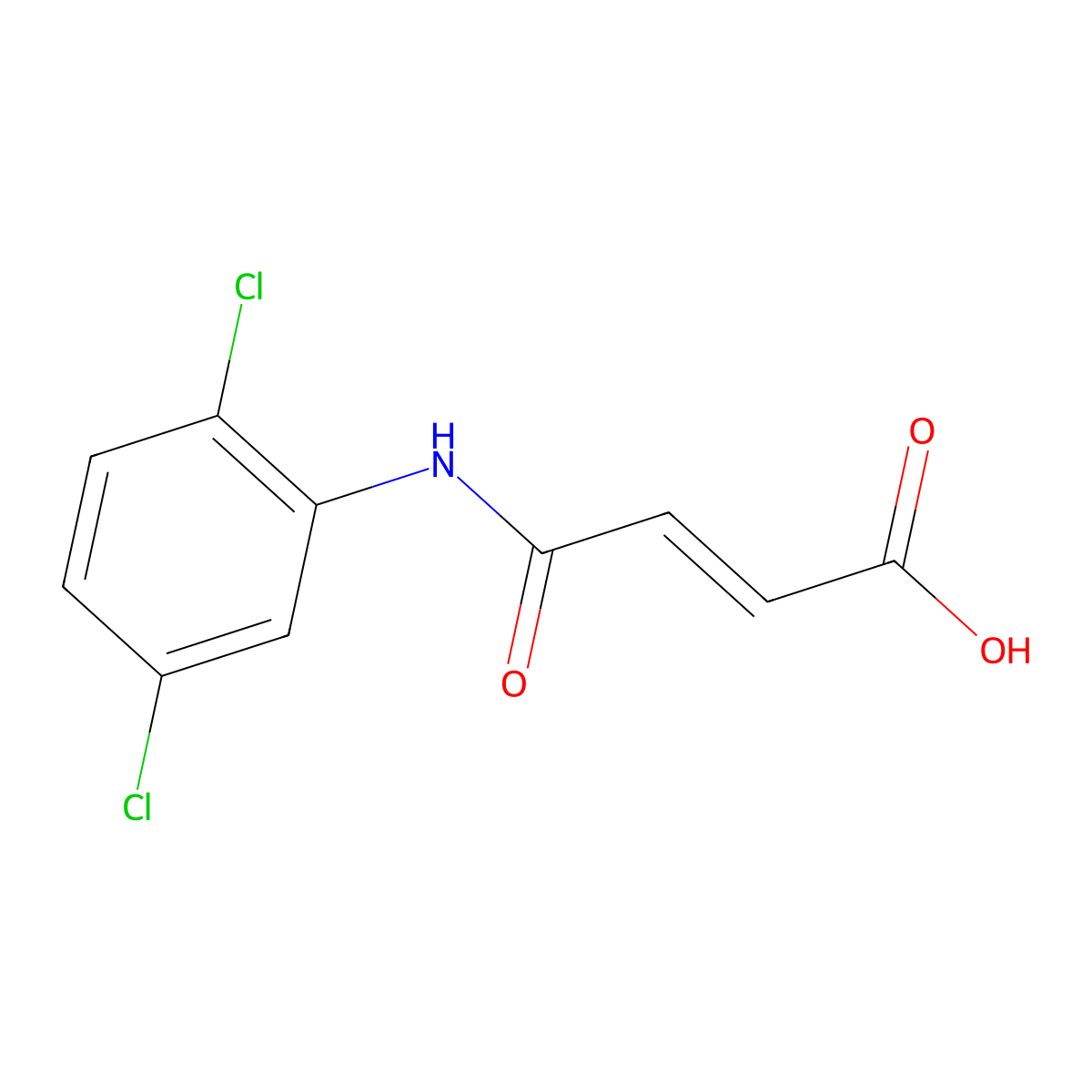 2',5'-Dichloromaleanilic acid molecular structure, CAS 306935-76-2