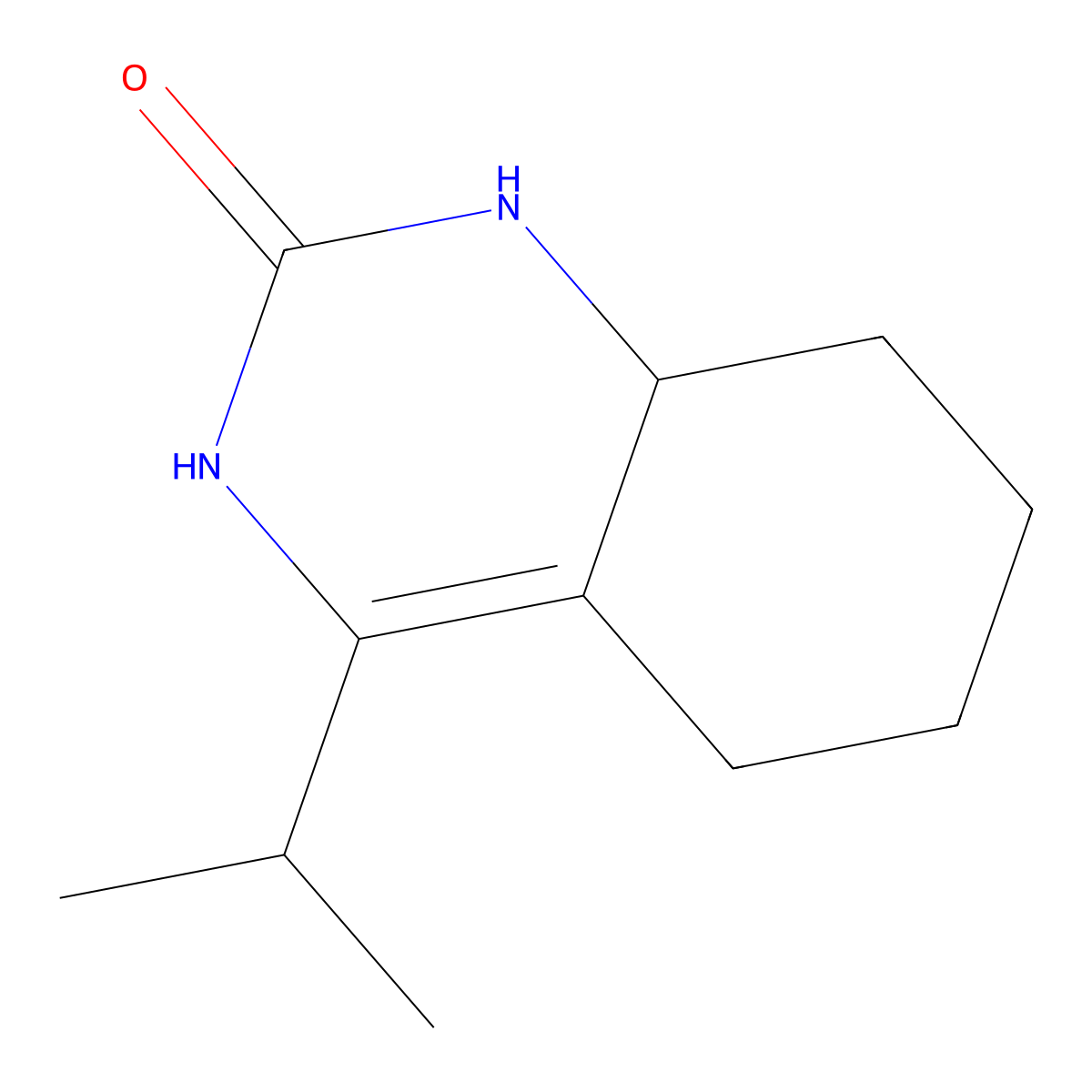 4-propan-2-yl-3,5,6,7,8,8a-hexahydro-1H-quinazolin-2-one molecular structure, CAS 306957-97-1