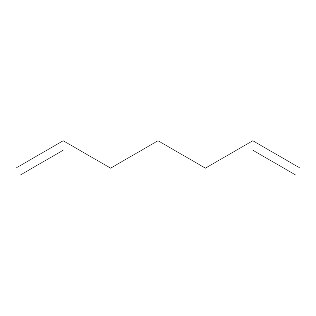 1,6-Heptadiene molecular structure, CAS 3070-53-9