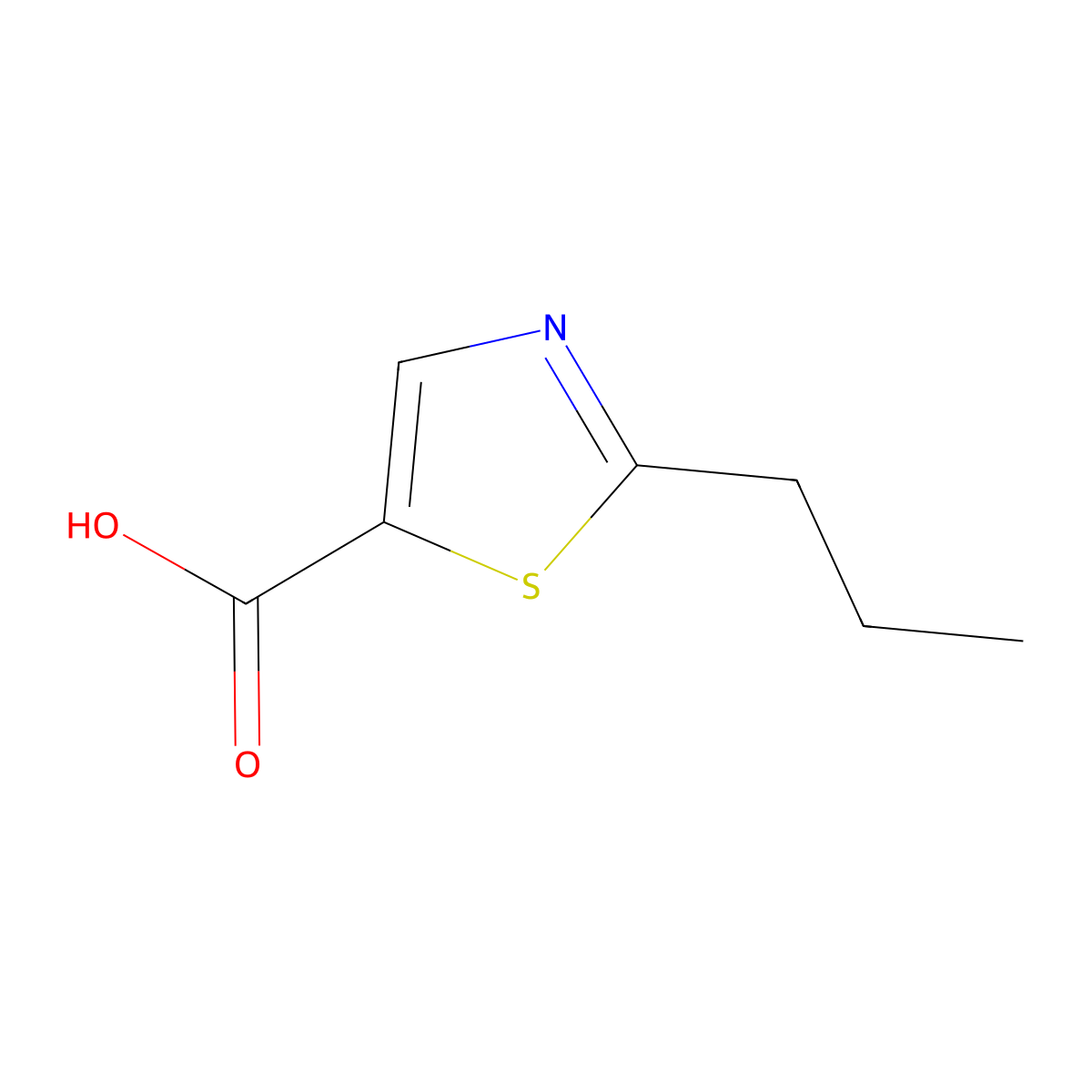 Tizoprolic Acid molecular structure, CAS 30709-69-4