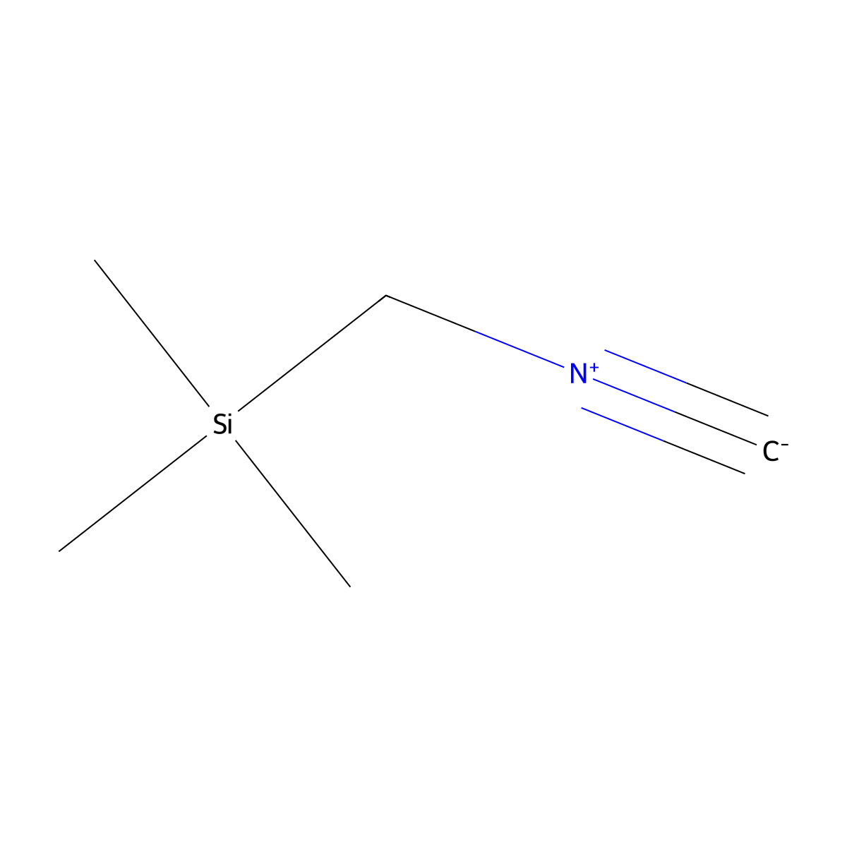 (Trimethylsilyl)methyl isocyanide molecular structure, CAS 30718-17-3