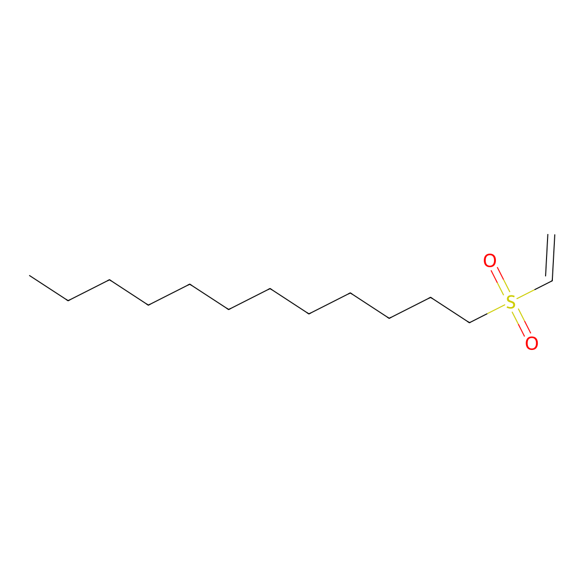 1-(Ethenesulfonyl)dodecane molecular structure, CAS 30719-66-5