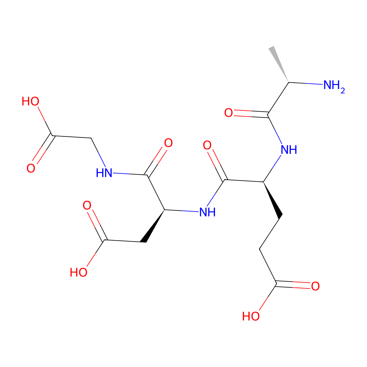 Epitalon molecular structure, CAS 307297-39-8